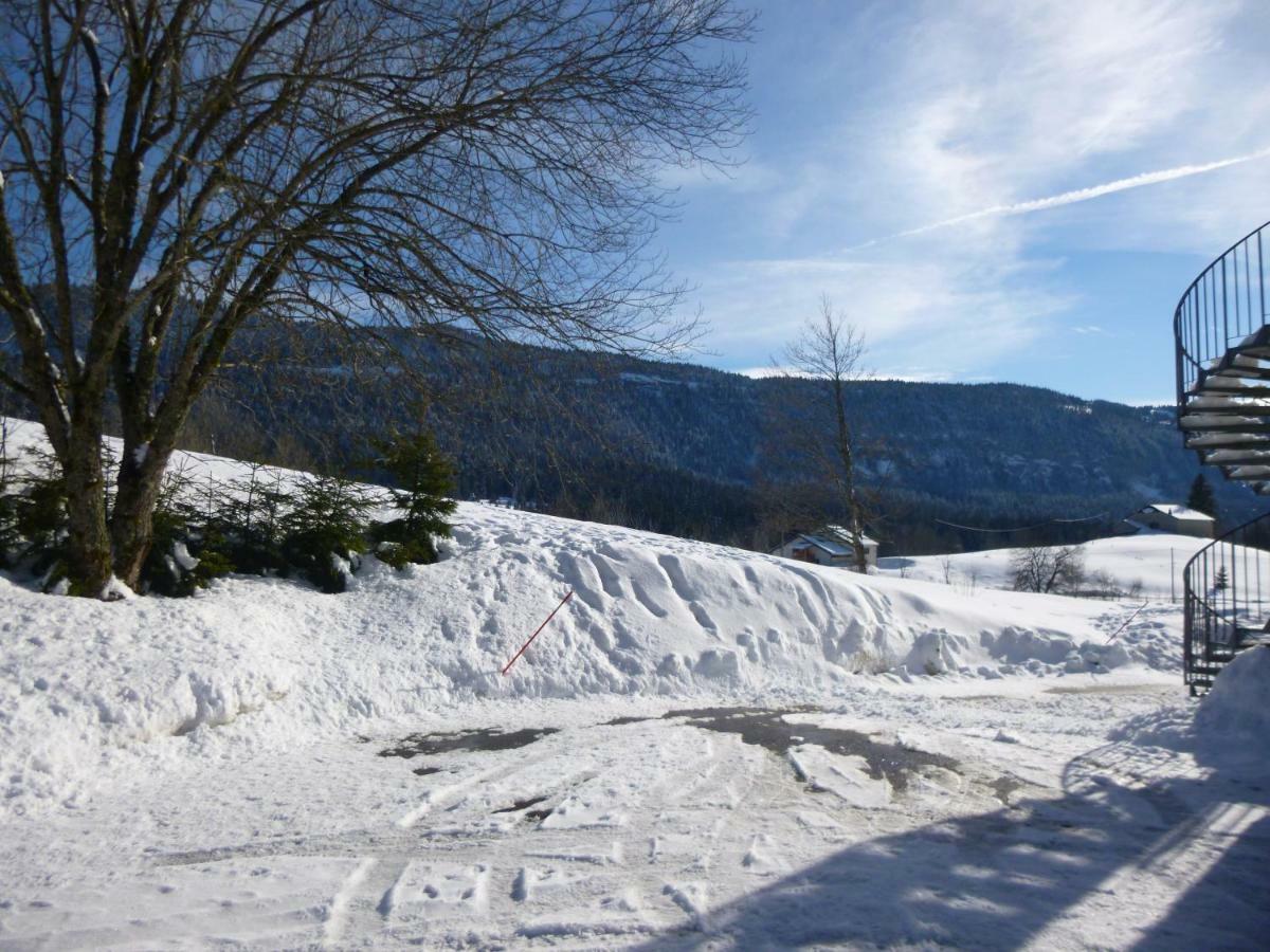 Ferienwohnung Les Chamois Lajoux Exterior foto